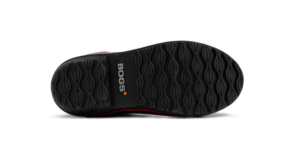 Bogs Womens Plimsoll Plaid Mid Boot,Dark Gray,Size 6 71786-011-6