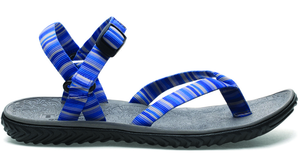 Bogs Womens Sandy Quarter Strap Sandal,Blue Multi,Size 12 71887S-460-12