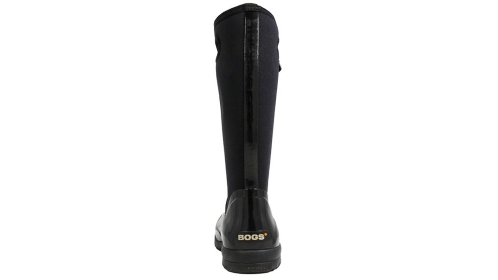 Bogs Womens Sidney Solid Tall Boot,Black,Size 6 71768-001-6