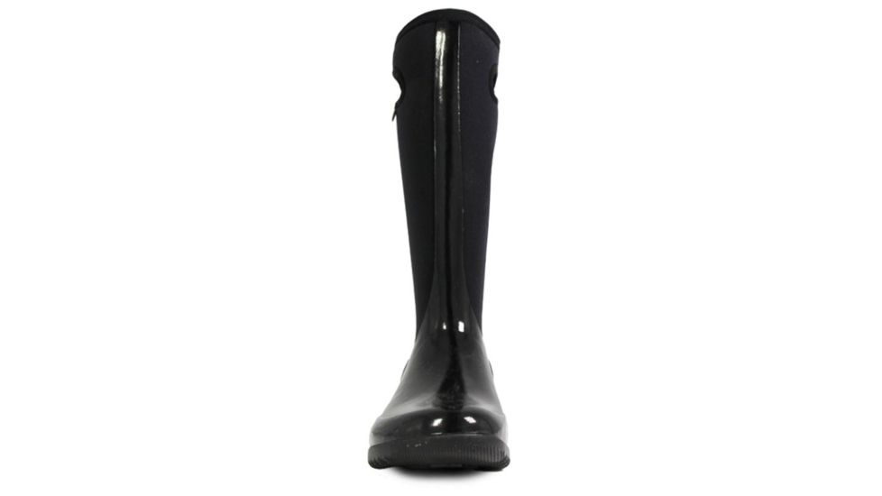 Bogs Womens Sidney Solid Tall Boot,Black,Size 6 71768-001-6
