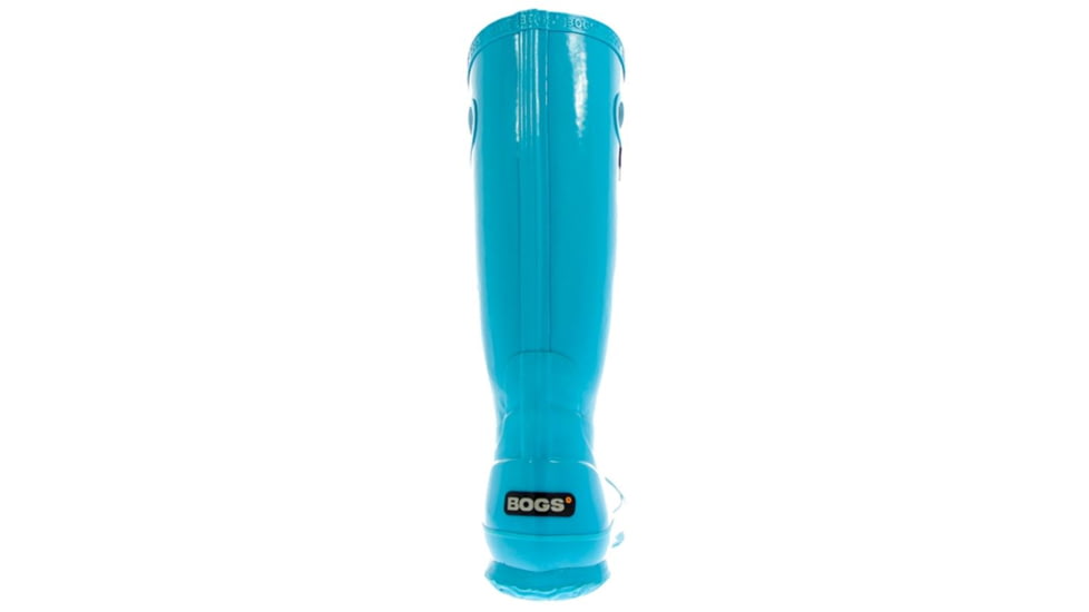 Bogs Womens Solid Rain Boot,Teal,Size 9 71287-444-9