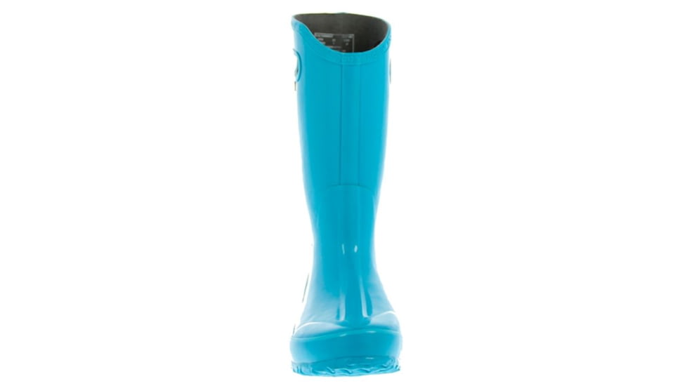 Bogs Womens Solid Rain Boot,Teal,Size 9 71287-444-9