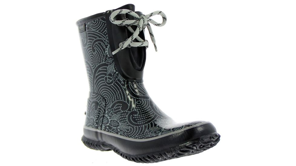 Bogs Womens Urban Farmer 2 Eye Batik Boot,Black,Size 6 71710-001-6