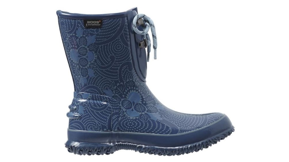 Bogs Womens Urban Farmer 2 Eye Batik Boot,Blue,Size 6 71710-400-6