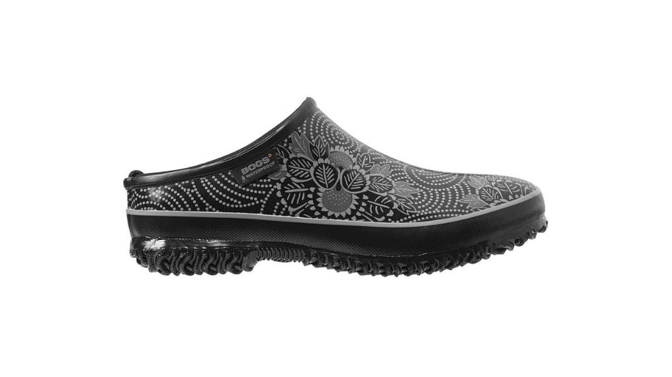 Bogs Womens Urban Farmer Slide Batik Boot,Black,Size 6 71707-001-6