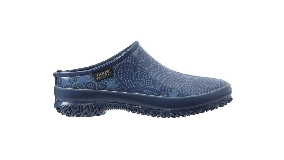 Bogs Womens Urban Farmer Slide Batik Boot,Blue,Size 6 71707-400-6
