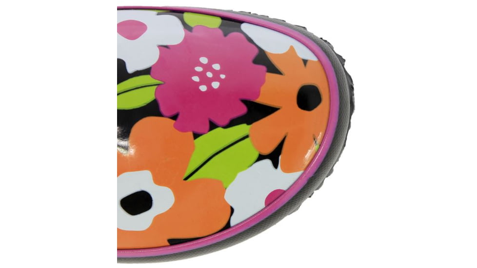 Bogs Womens Urban Farmer Slide Spring Flowers Boot,Black Multi,Size 6 71898-009-6