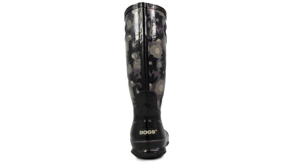 Bogs Womens Watercolor Rain Boot,Black Multi,Size 12 71783-009-12