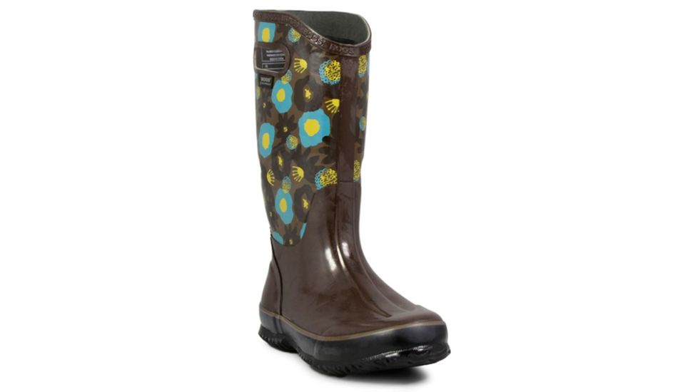Bogs Womens Watercolor Rain Boot,Brown Multi,Size 9 71783-249-9