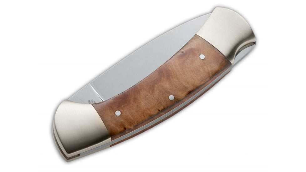 Boker 3000 Thuya Ii Folding Knife, 3.3in, 440C, Uncoated, Brown, 112000TH