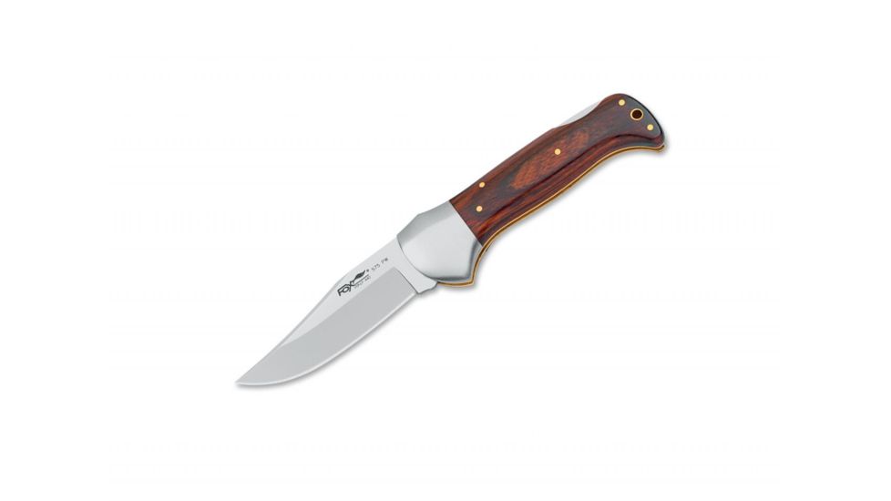Boker 575Pw Fox Forest Pakkawood Pocket Knife, 3in, N690, Pakka Wood, Brown, 575PW
