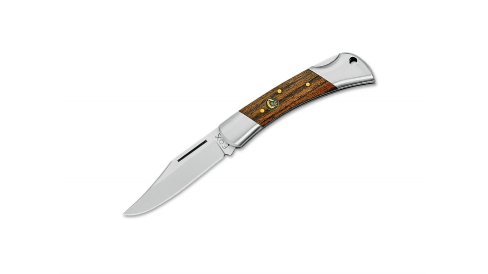 Boker 581 Fox Win Fixed Blade Knife, 3in, 12C27, Rosewood, Brown, 581