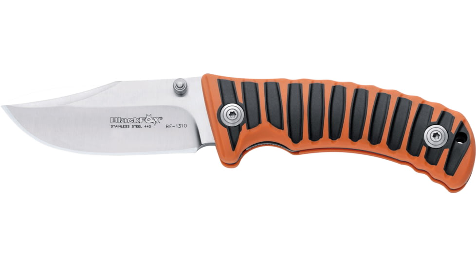 Boker Bf-131Blackfox Folding Knife, 3.5in, 440C, Orange, BF-131OR