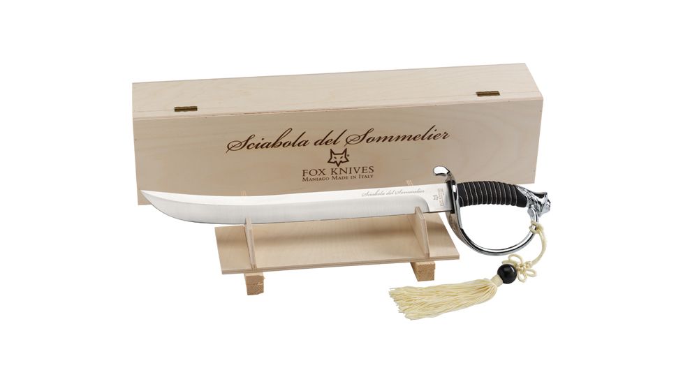 Fox Knives 15.7in Sabre, T5MoV Stainless Steel, 09FX2008