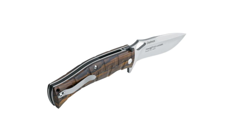 Boker Fx-0110W Citadel Deimos Fixed Blade Knife, 4.5in, N690, Ziricote Wood, Brown, FX-0110W