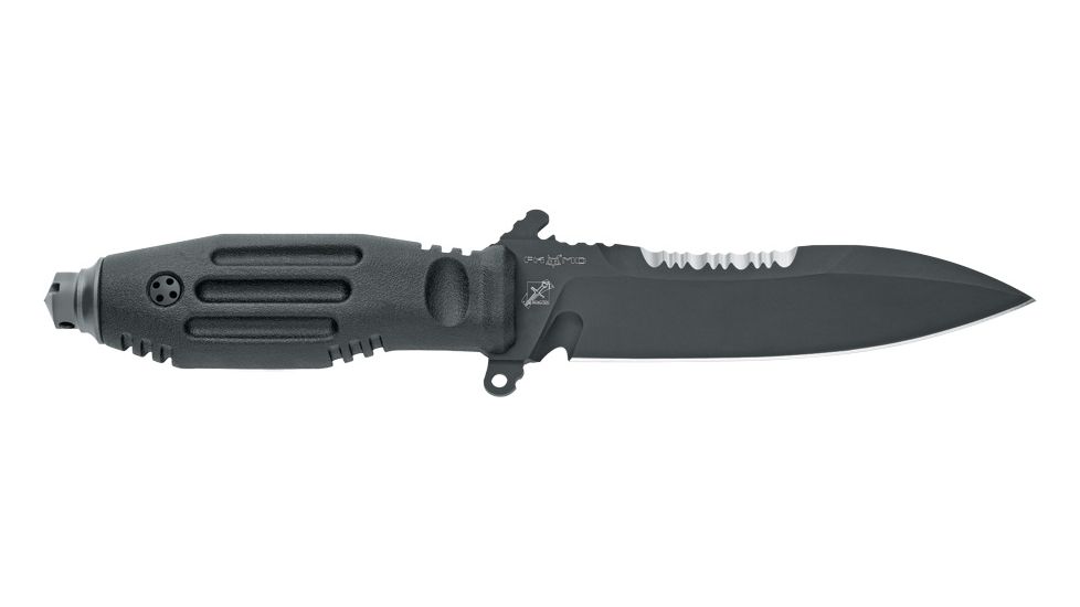 Boker Fx-805B Fkmd Mars Sputnik 5 Fixed Blade Knife, 5.4in, N690, Forprene, Black, FX-805B
