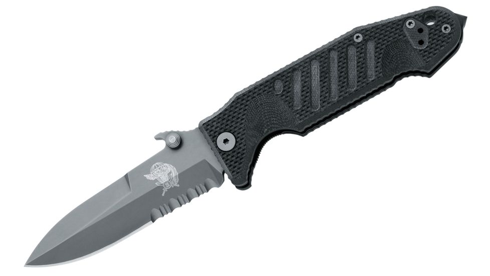 Boker Fx-Sok09Cm02B Delta Spec Ops2 Folding Knife, 3.4in, N690, Linerlock, Black, FX-SOK09CM02B