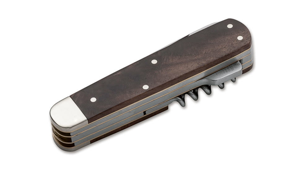 Boker USA Quadro Jager Gold Knife, Brown, Small, 110646