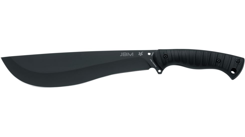 Boker Jungle Bolo Machete Fixed Blade Knife, 10.82in, FRN Nylon, Black, FX-695
