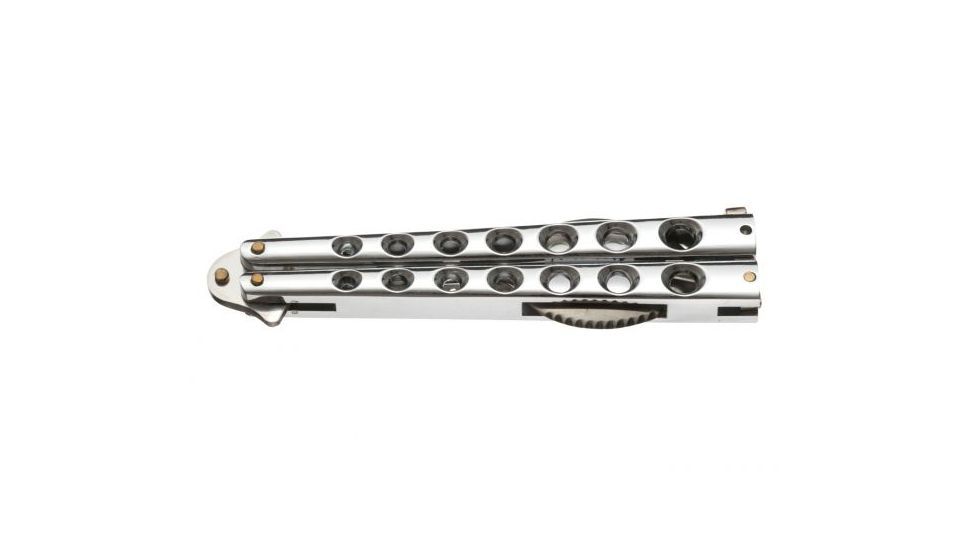 Boker Magnum Balisong Spoon, Silver 09RY250