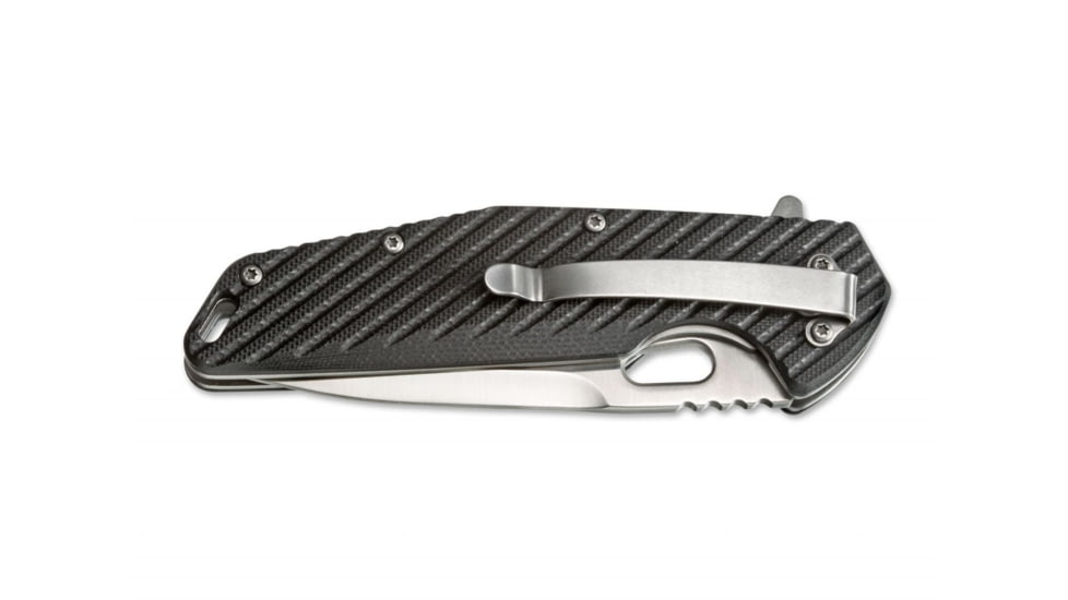 Boker Magnum Urban Outback Folding Knife, 3.3in, 440A, G10, Linerlock, Uncoated, Grey, 01LG506