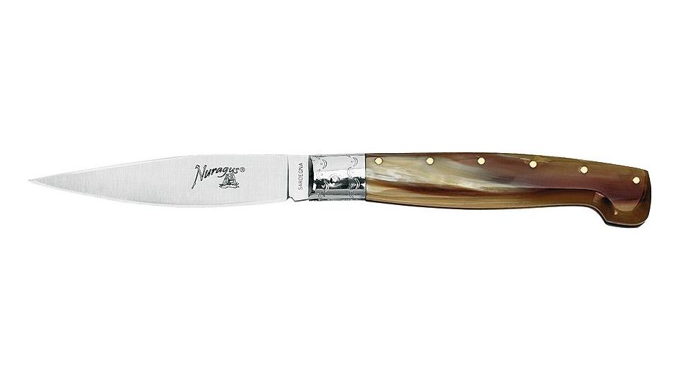 Boker Nuragus Pattada M/Co 3.93in Fixed Blade Knife 01FX252
