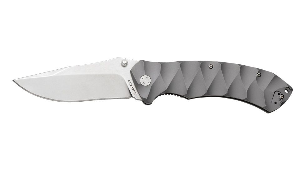 Boker Olc-0112/2Ti Olamic Bravado Folding Knife, 4.13in, N690Co, Black, OLC-0112/2TI