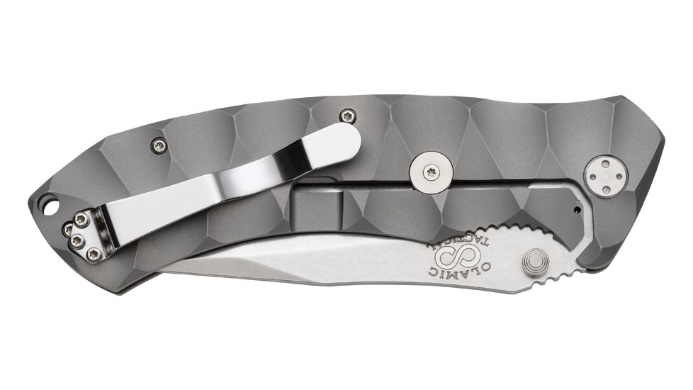 Boker Olc-0112/2Ti Olamic Bravado Folding Knife, 4.13in, N690Co, Black, OLC-0112/2TI