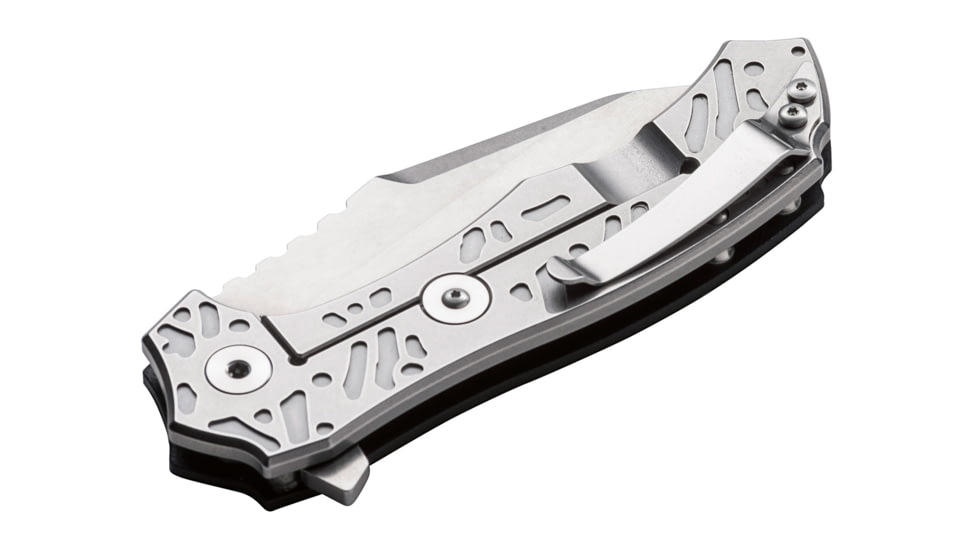 Boker Plus Cfm-A1 Folding Knife, 3.6in, 14C28N, G10, Uncoated, Black, 01BO766