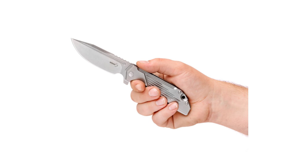 Boker Plus Lateralus SS D2, Silver, 01BO777