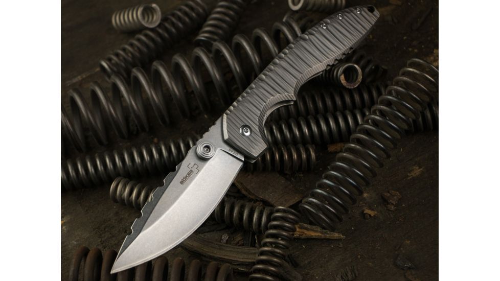 Boker Plus Sulaco Titanium, Grey, 01BO034