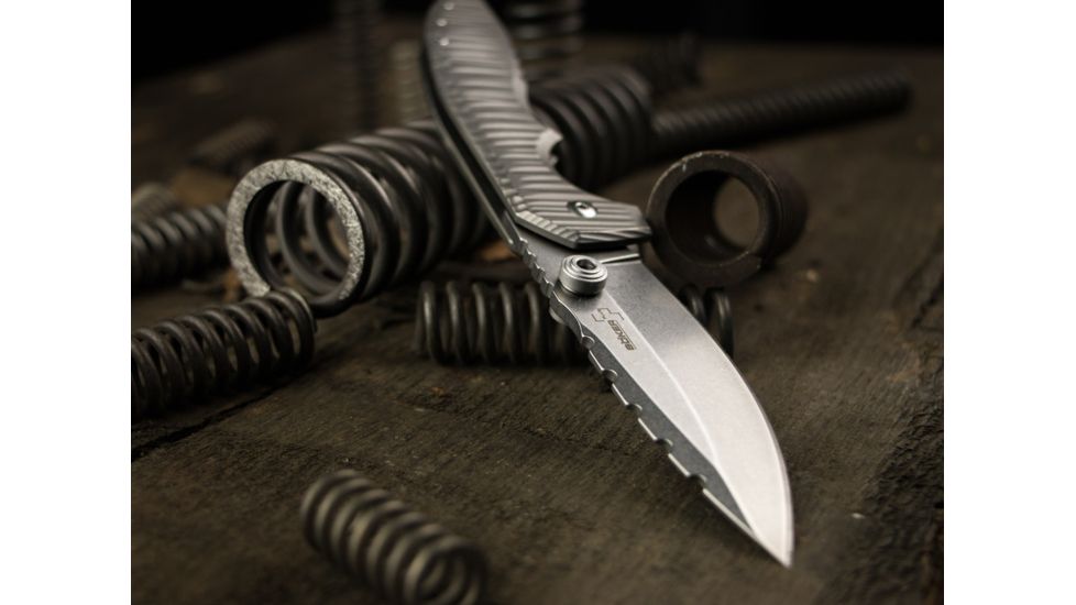 Boker Plus Sulaco Titanium, Grey, 01BO034