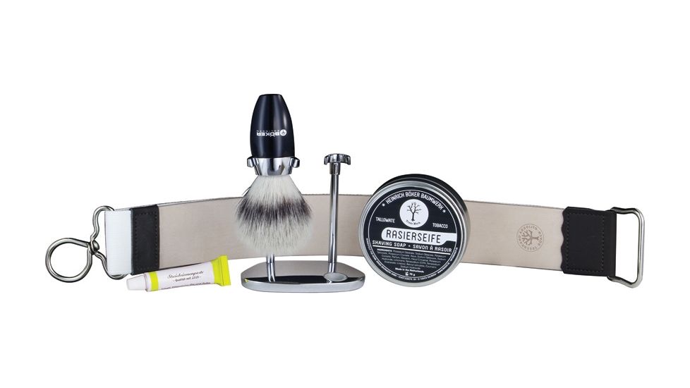 Boker Shave Care Set, Black, 090015