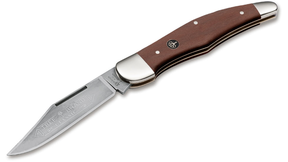 Boker USA 20-20 Plum C75 Knife, Brown, Small, 111013