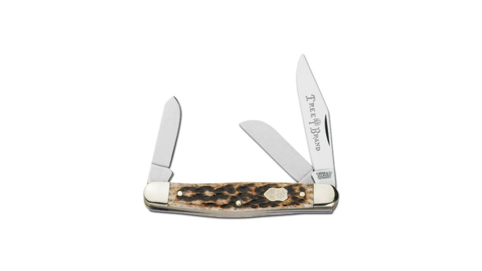 Boker USA Appaloosa Bone Stockman Folding Carry Knife 117474AB