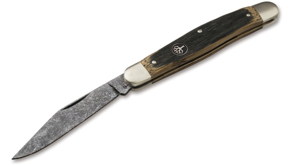 Boker USA Barlow Stockman Schloss Burg Knife, Brown, Small, 113985