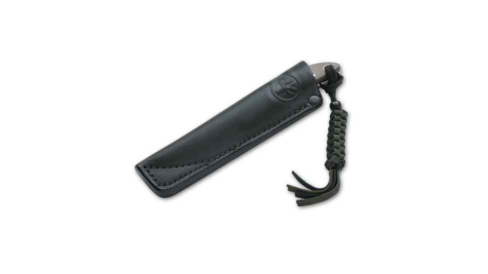 Boker USA Beauty Fixed Blade Carry Knife w/ Leather Sheath 120630
