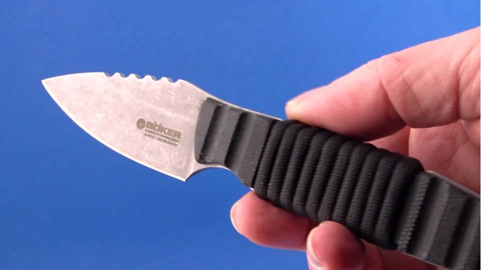 Boker USA Bender Fixed Blade Tactical Knife w/ Kydex Sheath 120622