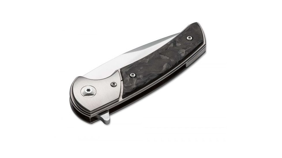 Boker USA Boker Model 13 CG Folding Pocket Knife,3.1in CPM-154 Steel Blade,Carbon Fibre Black Handle 111654