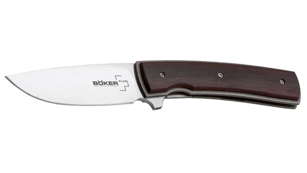 Boker USA Boker Plus FR Cocobolo Folding Pocket Knife,2.8in VG-10 Steel Blade,Cocobolo Wood Brown Handle, 01BO744