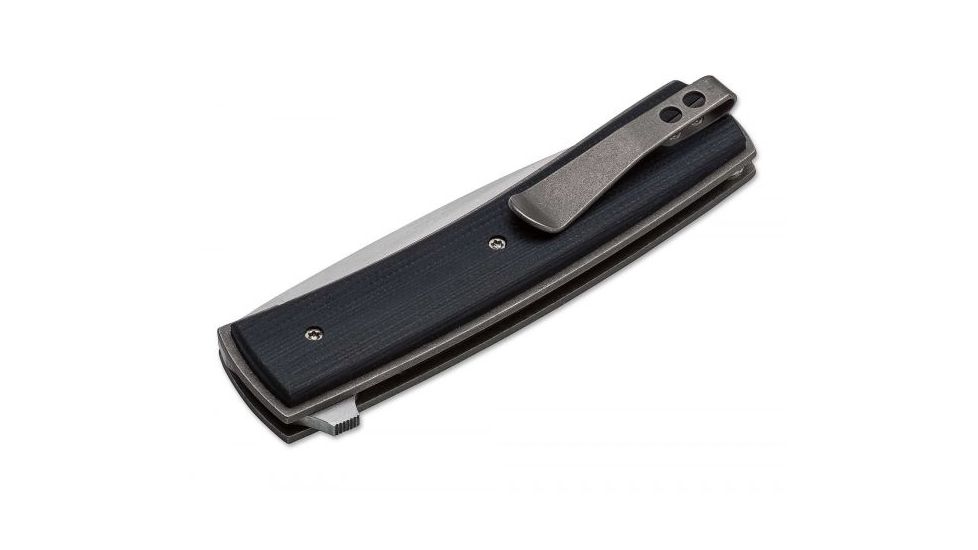 Boker USA Boker Plus FR G-10 Folding Pocket Knife,2.8in VG-10 Steel Blade,G-10 Black Handle 01BO742