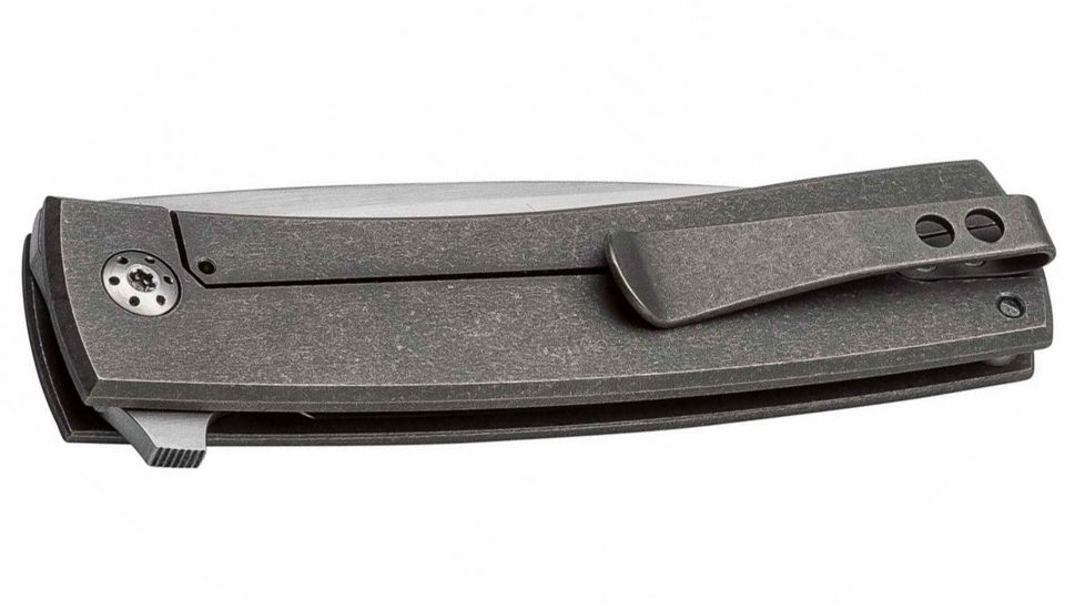 Boker USA Boker Plus FR Titan Folding Pocket Knife,2.8in VG-10 Steel Blade,Titanium Grey Handle, 01BO740