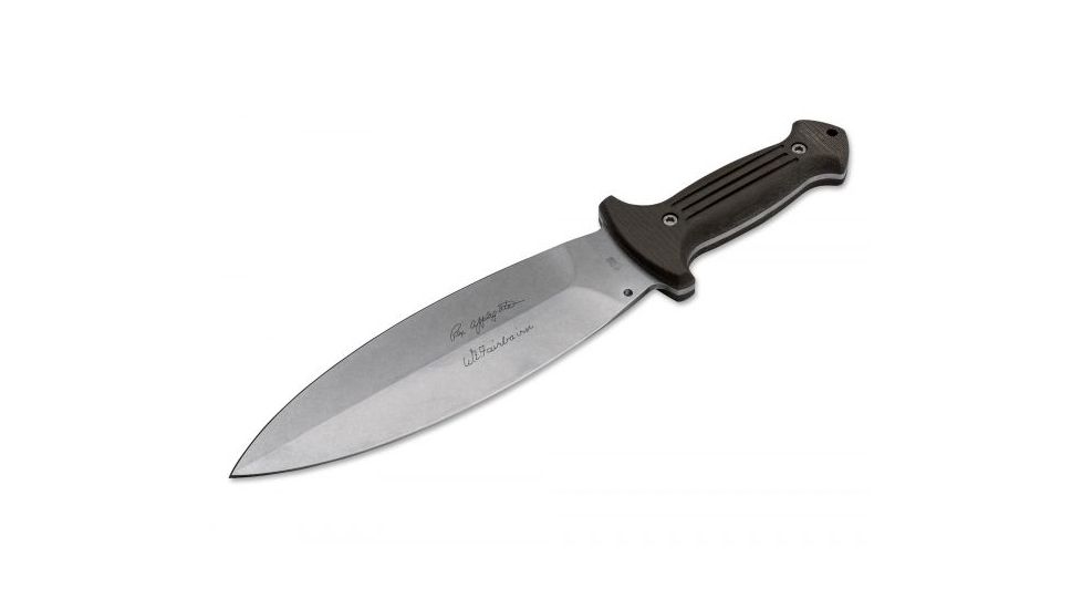 Boker USA Boker Smatchet 2.1 Fixed Blade Knife,9.9in N690 Steel Blade,Micarta Green Handle 122578