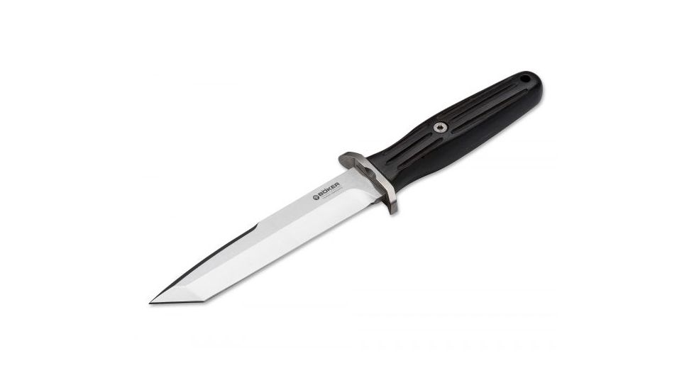 Boker USA Boker Special Run Applegate-Fairbairn Tanto Ebony Fixed Blade Knife,5.9in 154CM Steel Blade,Ebony Brown Handle 120643