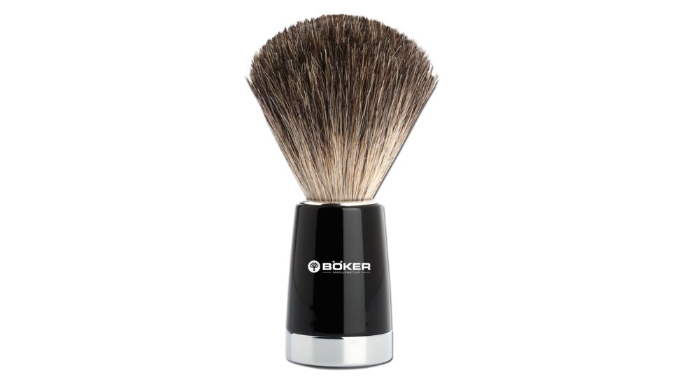 Boker USA Classic Shaving Brush,Pure Badger Hair 04BO126