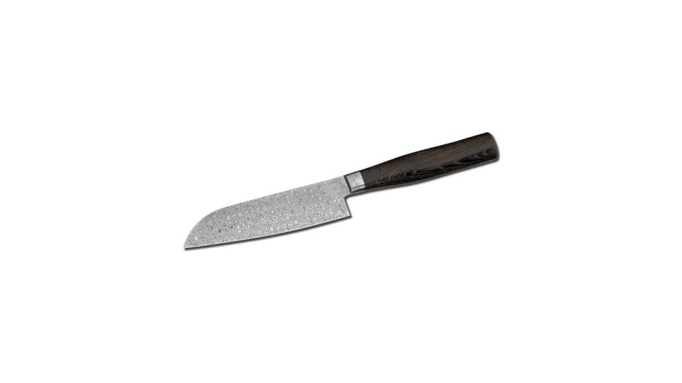 Boker USA Damascus Rose Santoku Knife 130702DAM