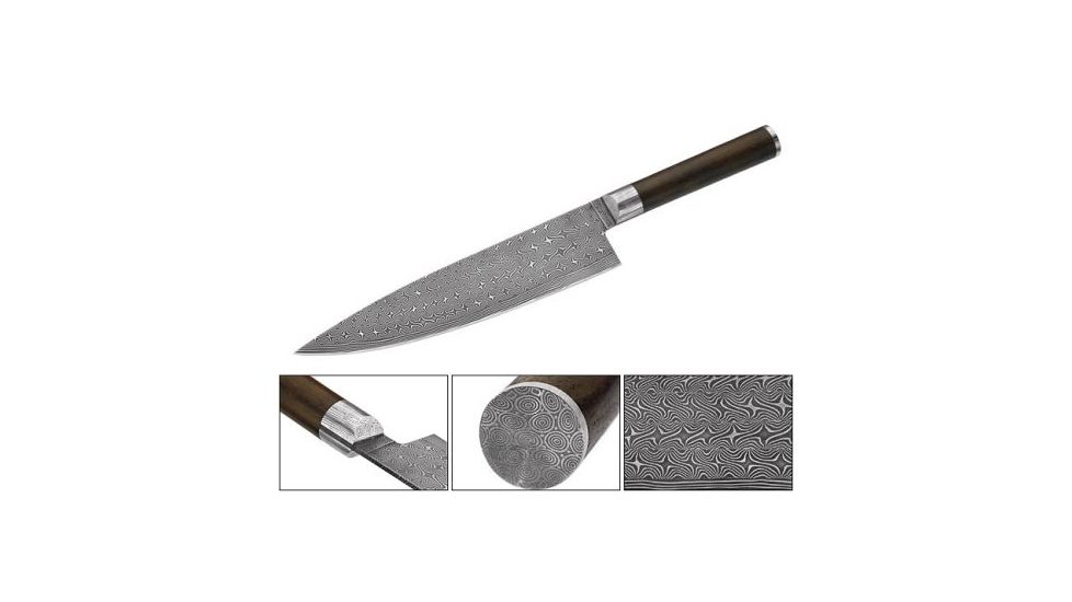 Boker USA Damascus Superior Chef's Knife 130800DAM