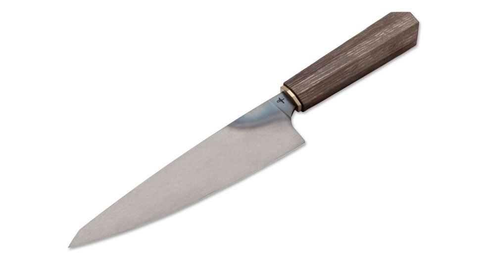 Boker USA Hohenmoorer Classic Utility Knife,8in Mono Carbon C100Cr6 Steel,Smoked German Oak Handle 03HM004