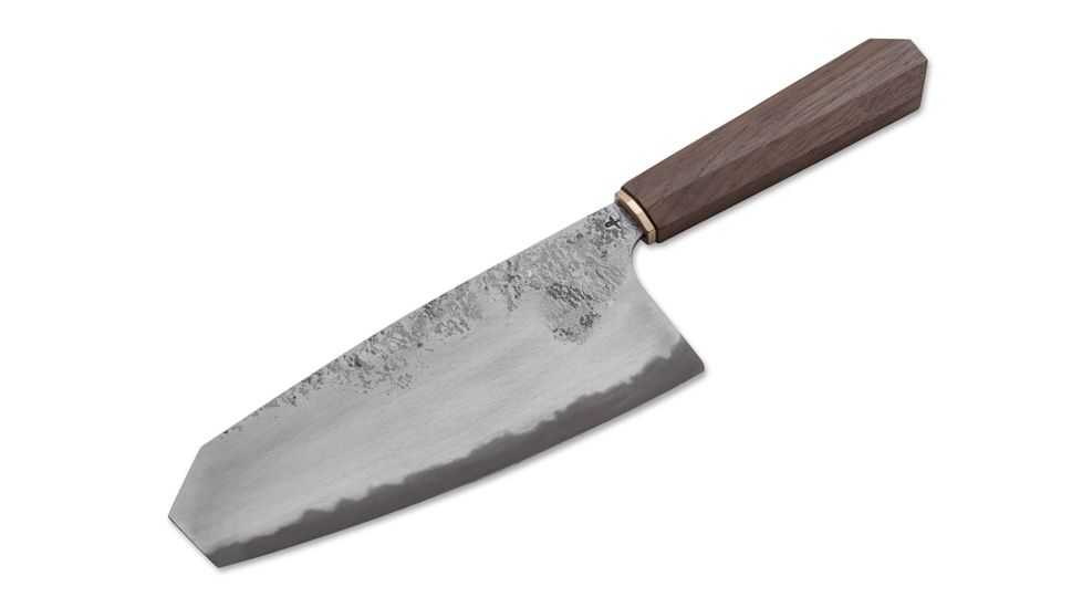 Boker USA Hohenmoorer Classic Vegetable Knife,8in 3 Layer Carbon Steel,Smoked German Oak Handle 03HM003