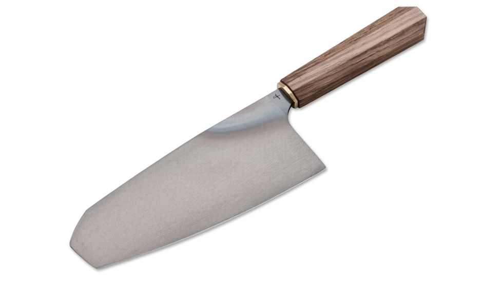 Boker USA Hohenmoorer Classic Vegetable Knife,8in Mono Carbon C100Cr6 Steel,Smoked German Oak Handle 03HM006